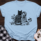 Cat & Girl T-Shirt