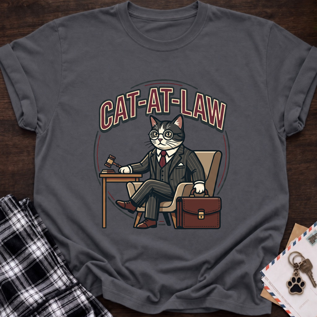 Cat At Law T-Shirt