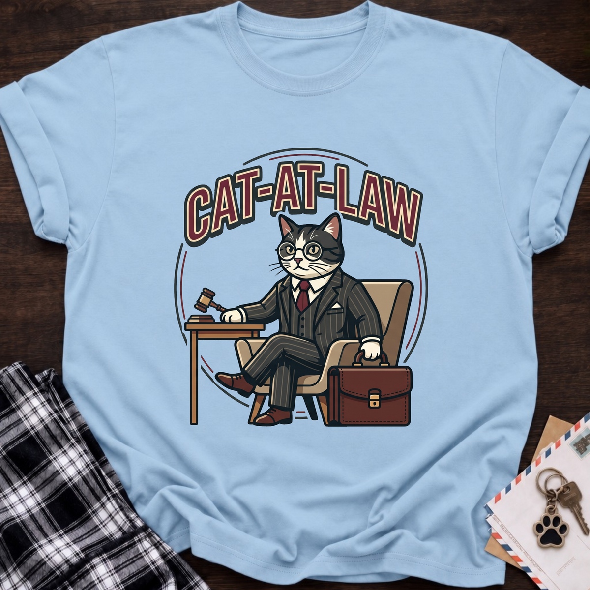 Cat At Law T-Shirt