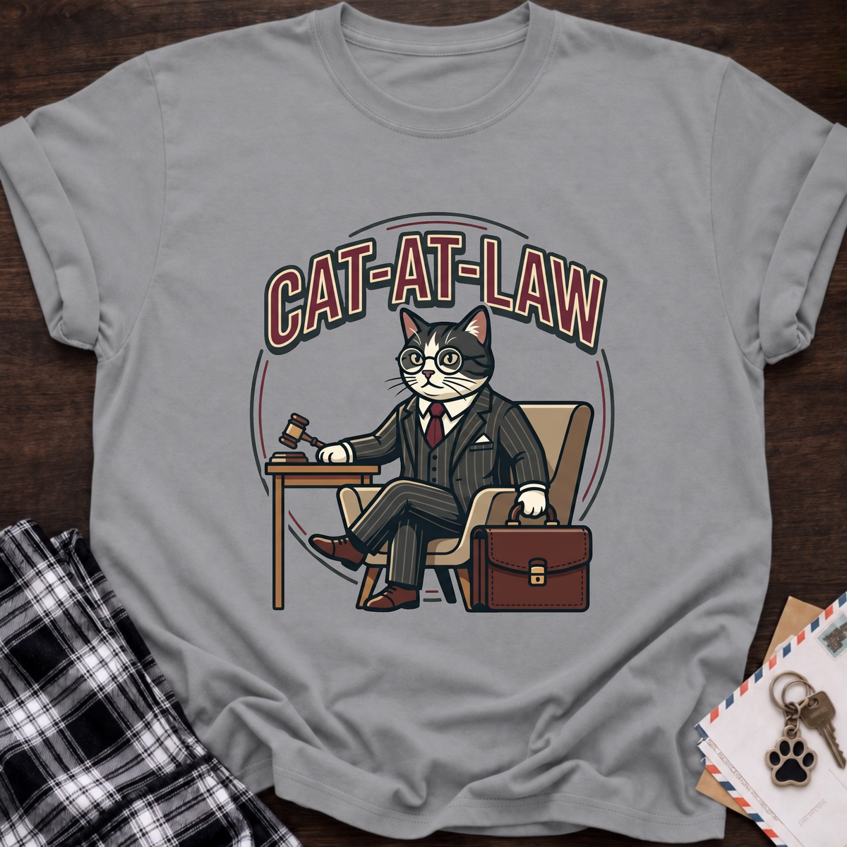 Cat At Law T-Shirt