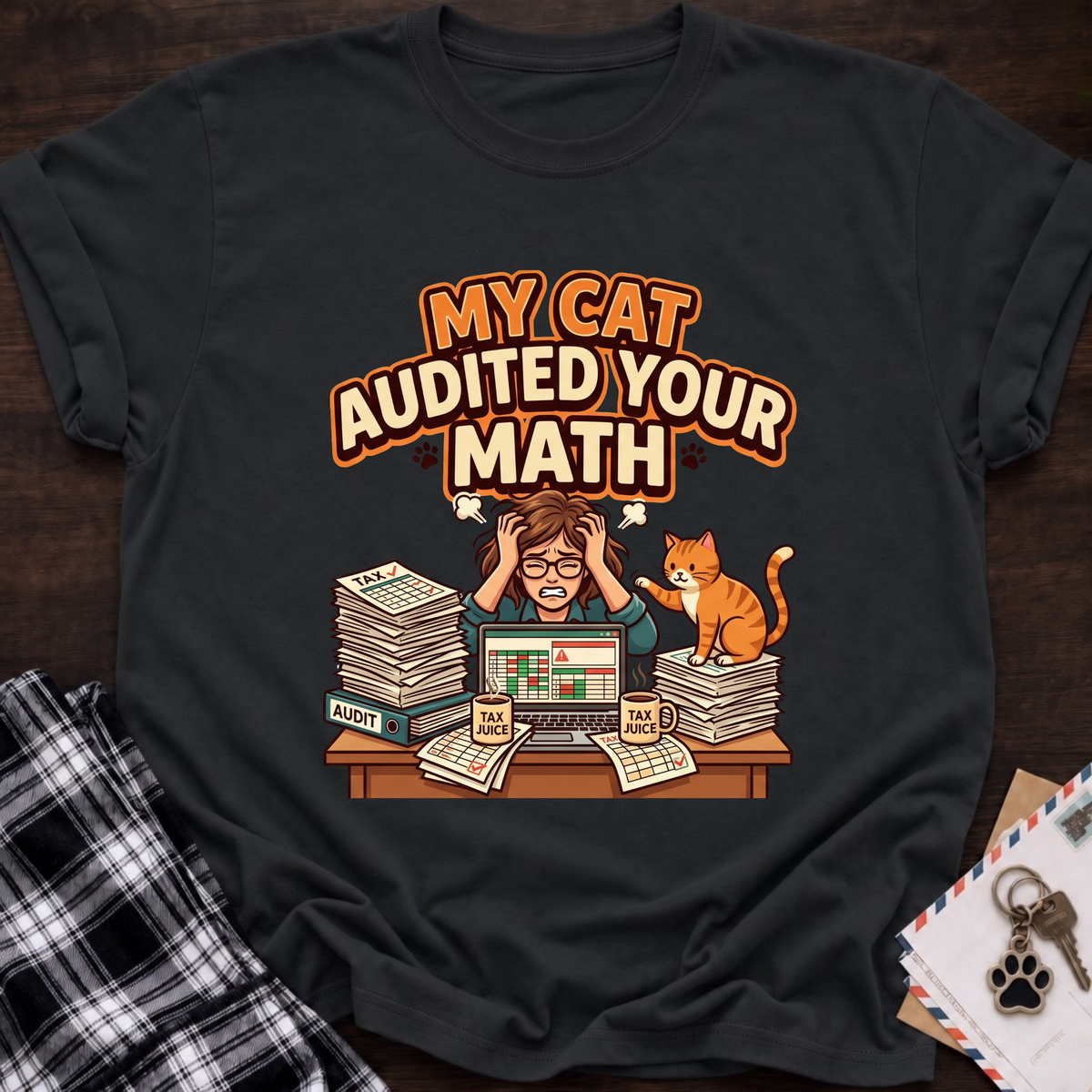 Cat Auditor T-Shirt