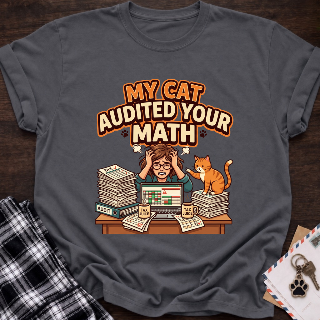 Cat Auditor T-Shirt