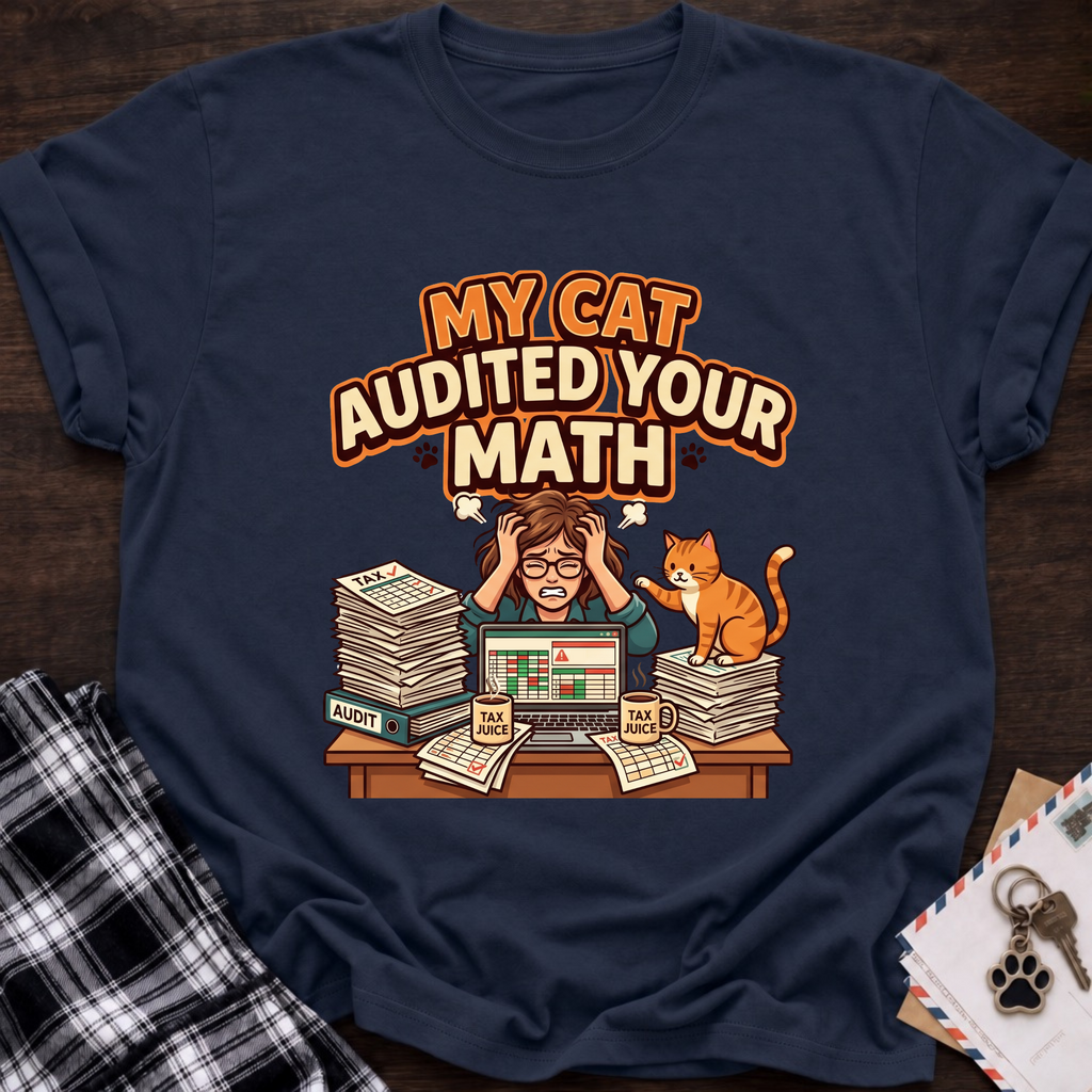 Cat Auditor T-Shirt