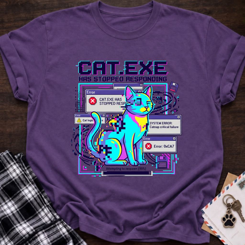 Cat EXE T-Shirt