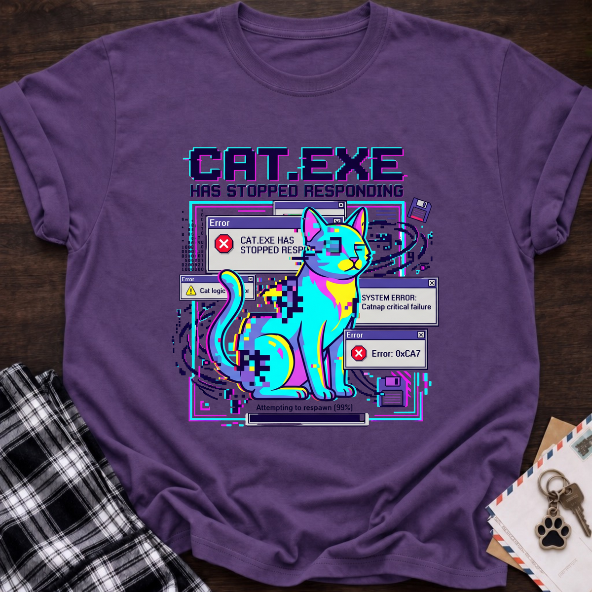Cat EXE T-Shirt