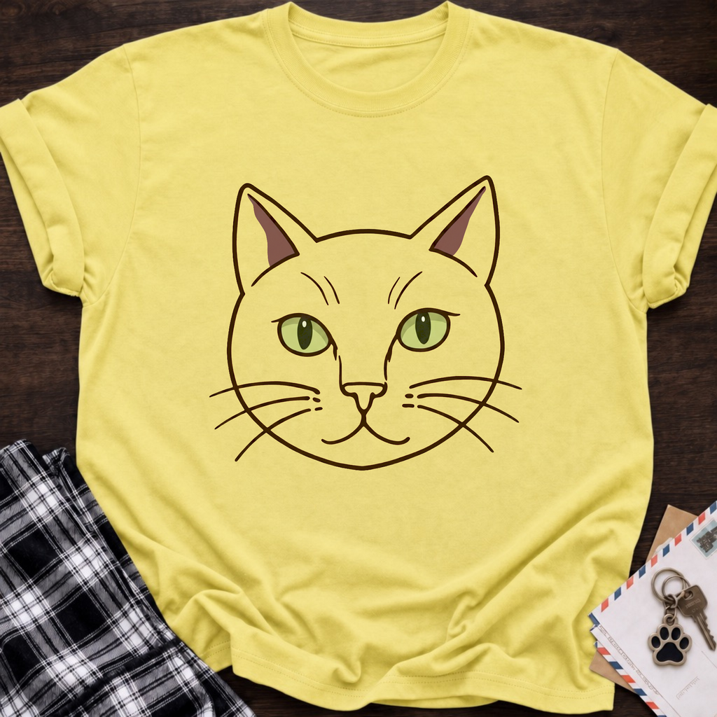 Cat Head T-Shirt