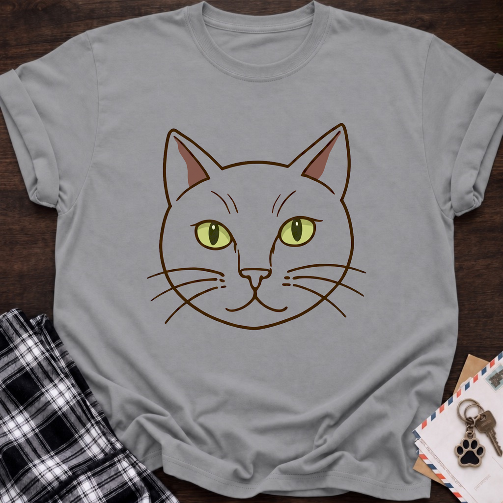 Cat Head T-Shirt