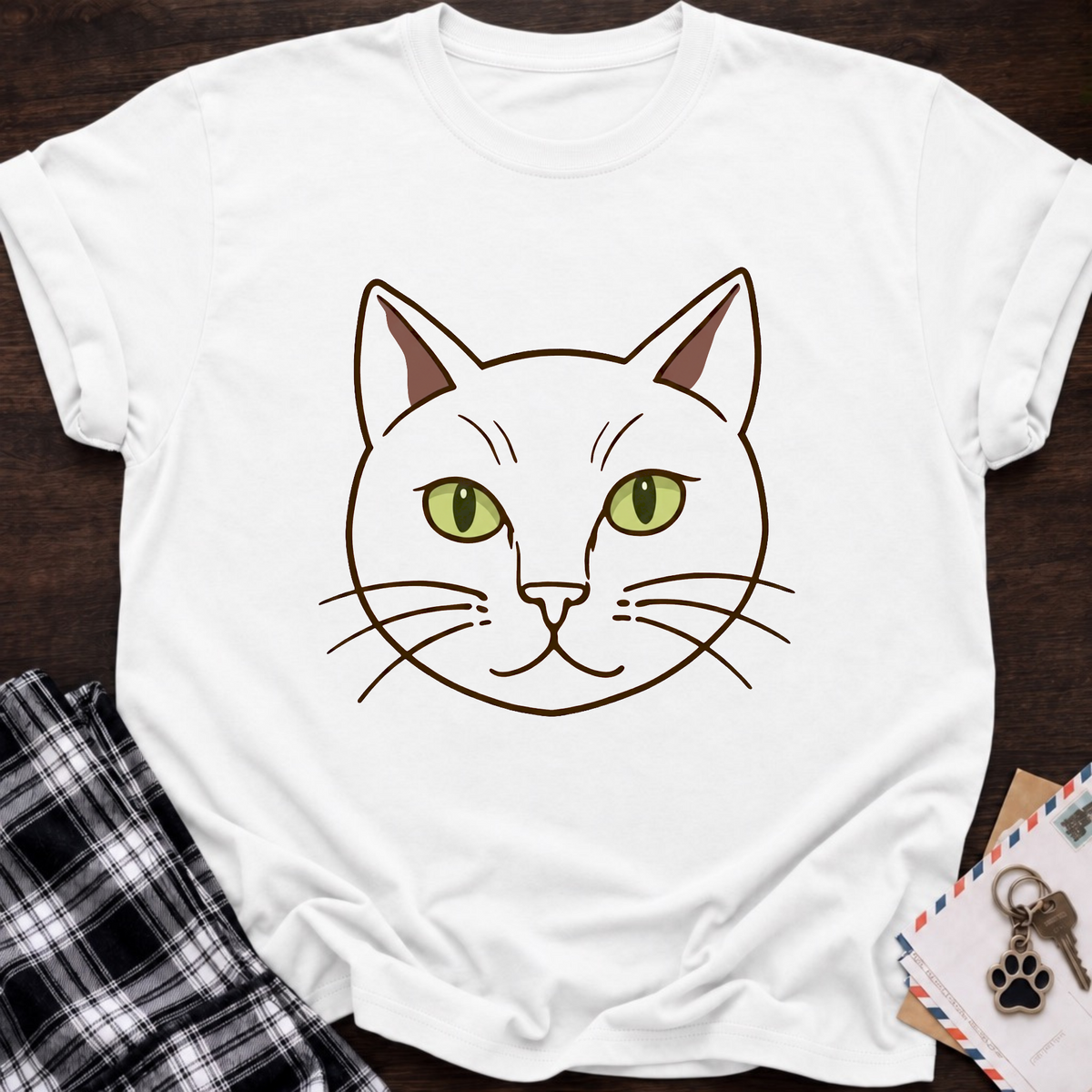 Cat Head T-Shirt