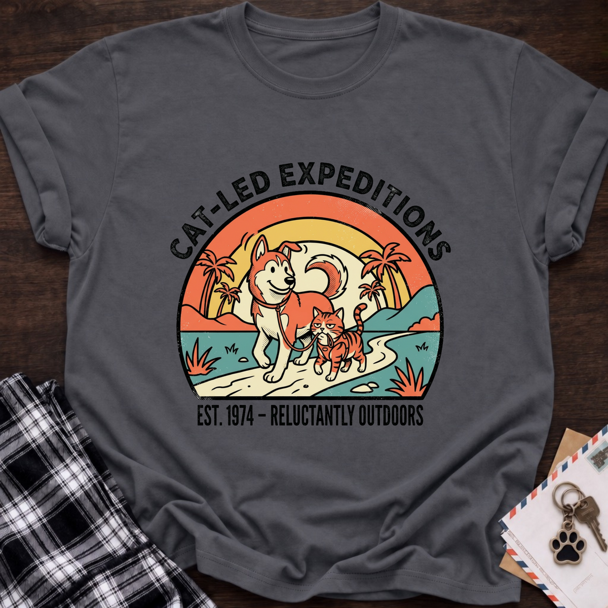 Cat-Led Expedition T-Shirt