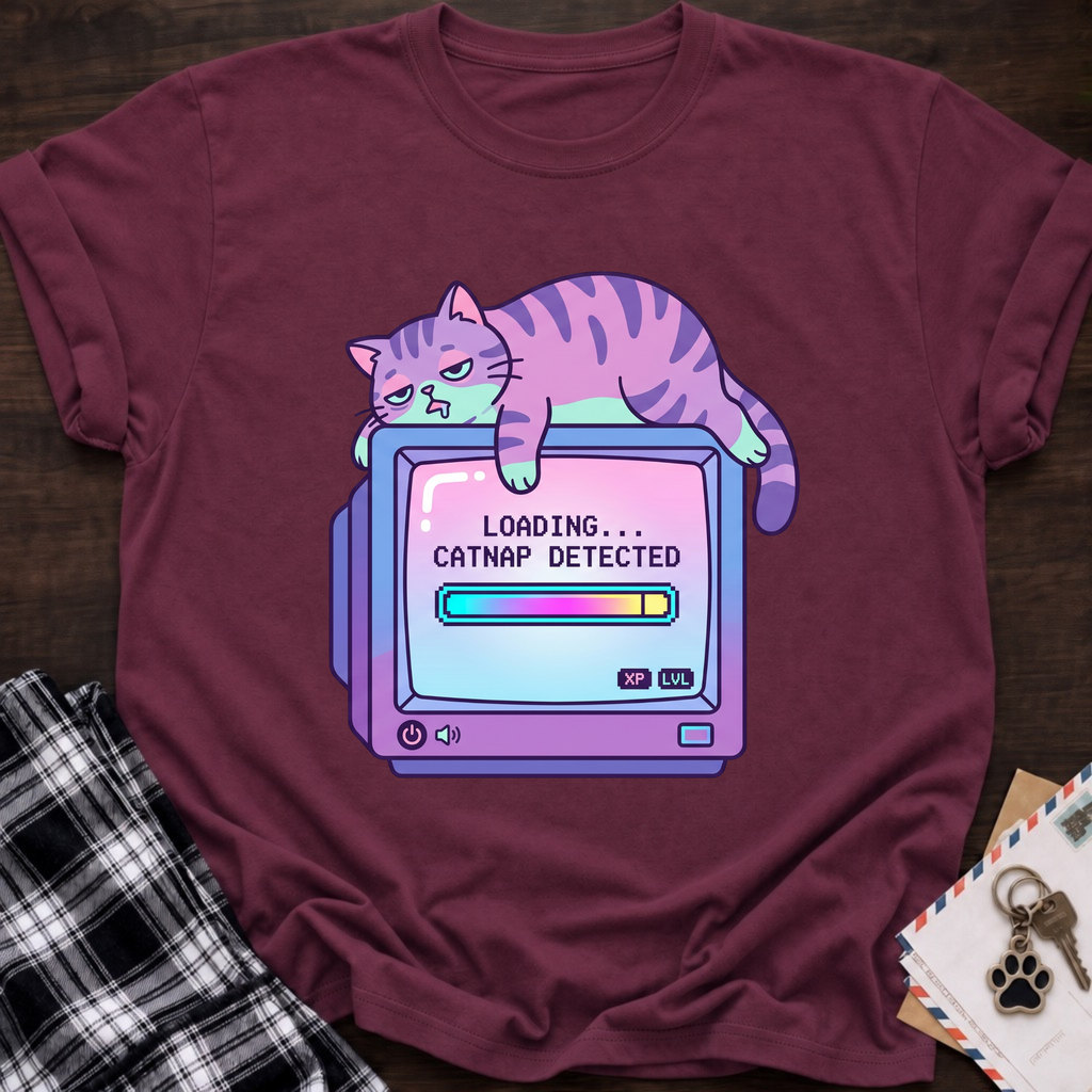 Cat Nap Detected T-Shirt