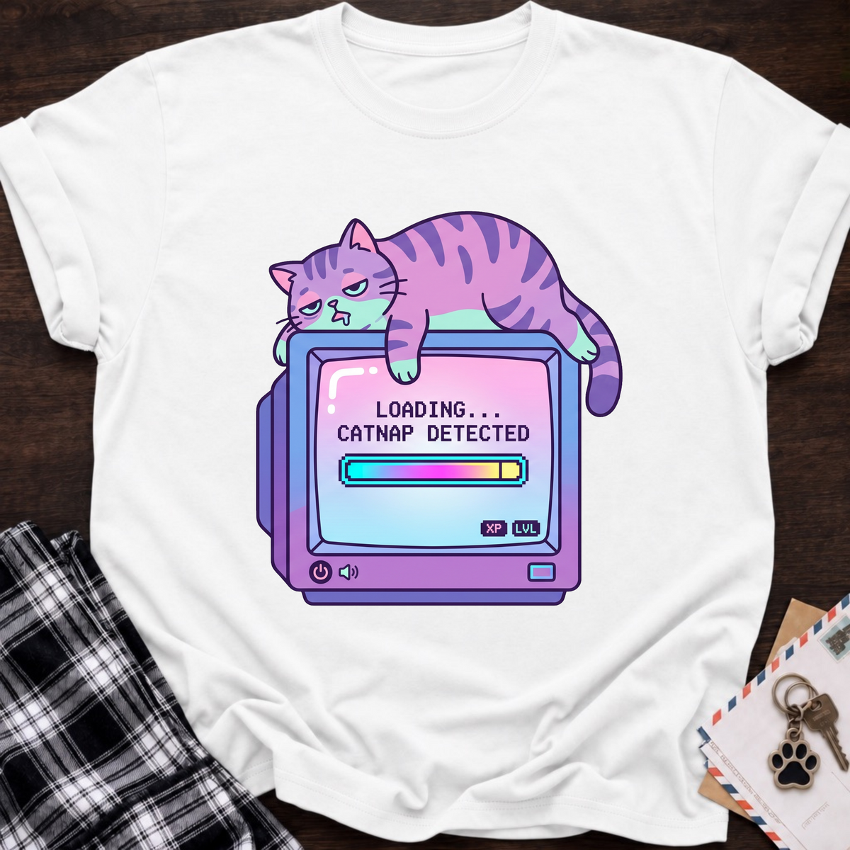 Cat Nap Detected T-Shirt