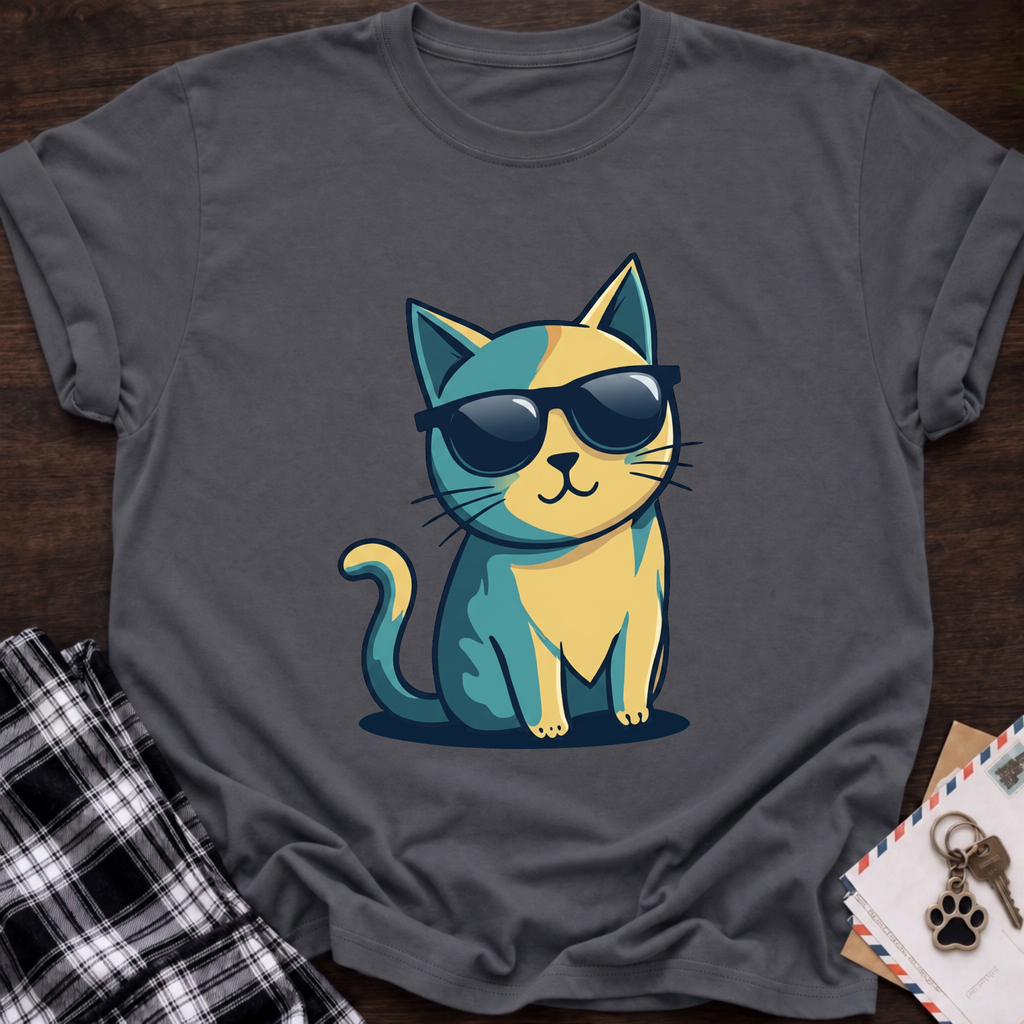Cat Sunglasses T-Shirt