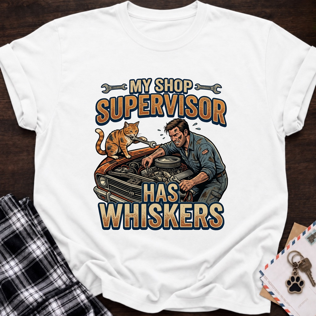 Cat Supervisor T-Shirt