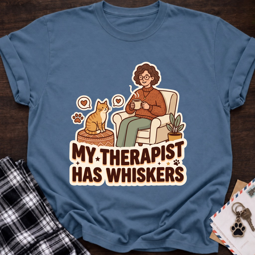 Cat Therapist T-Shirt