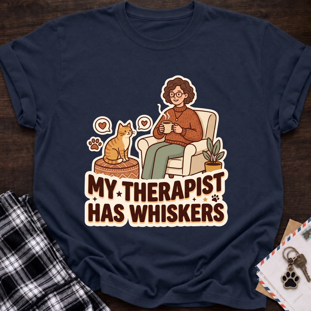 Cat Therapist T-Shirt