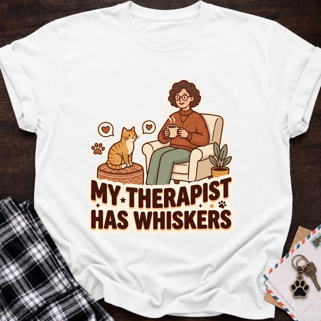Cat Therapist T-Shirt