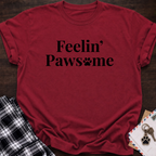 Feelin Pawsome T‑Shirt