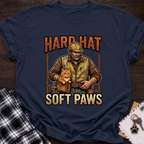 Hard Hat, Soft Paws T-Shirt