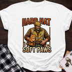 Hard Hat, Soft Paws T-Shirt