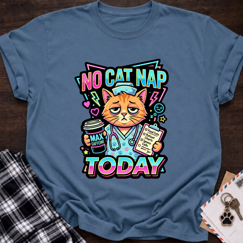 No Cat Nap T‑Shirt