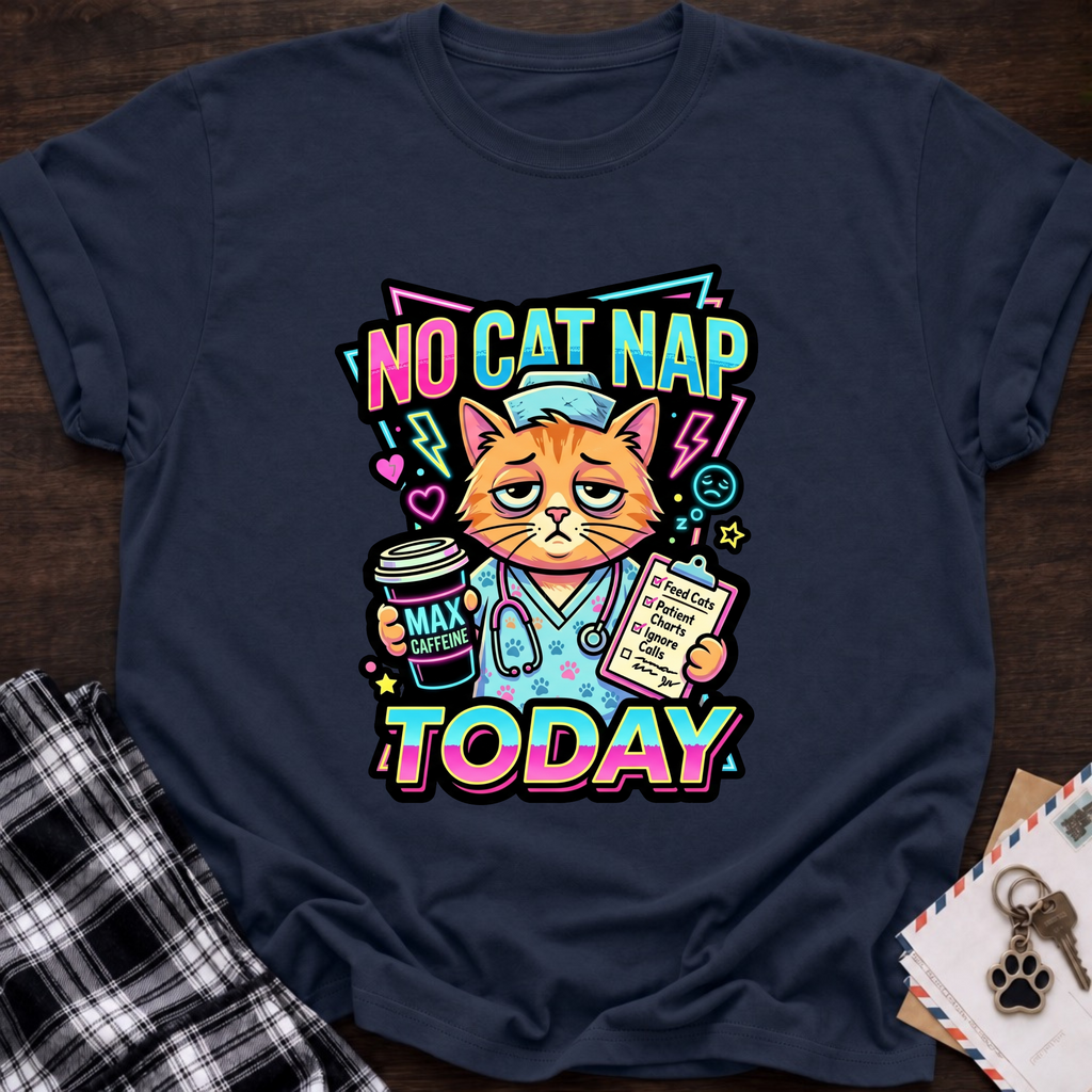No Cat Nap T‑Shirt