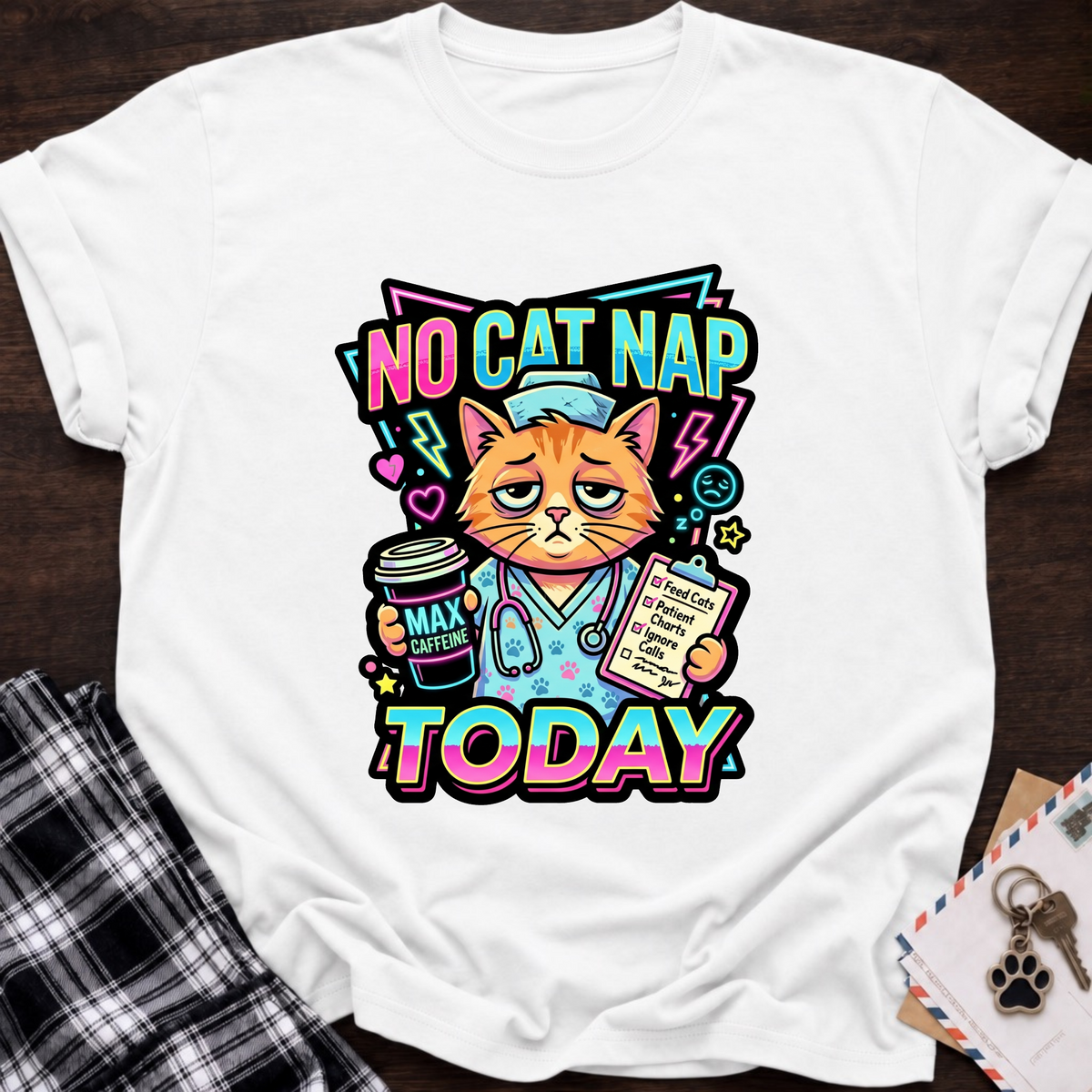 No Cat Nap T‑Shirt