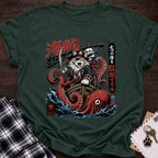 Pirate Cat & Kraken T-Shirt