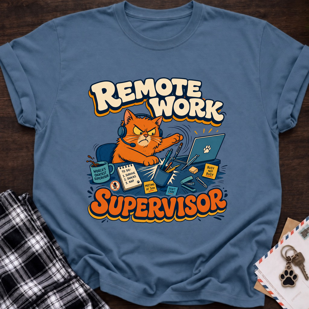 Remote Work Supervisor T-Shirt