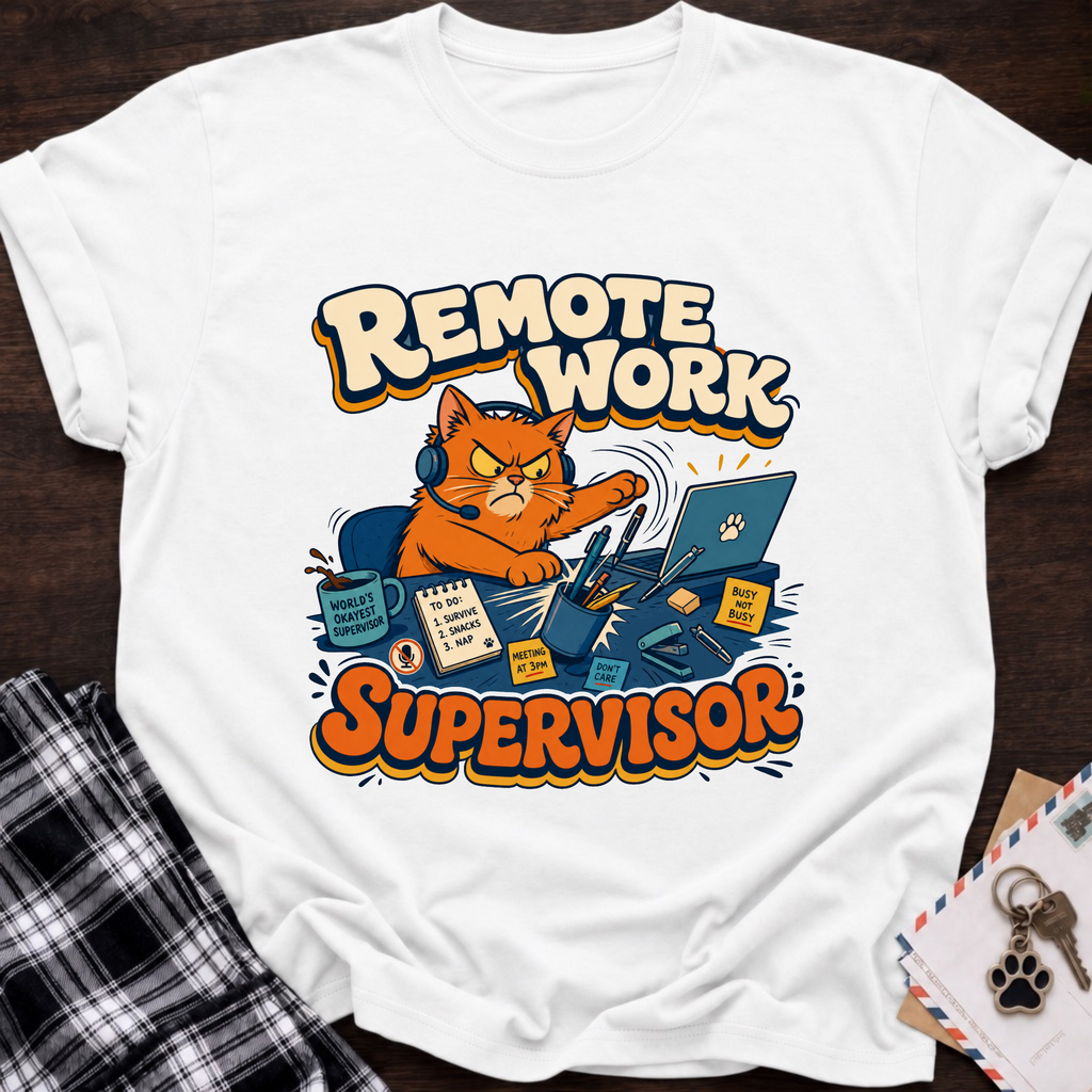 Remote Work Supervisor T-Shirt