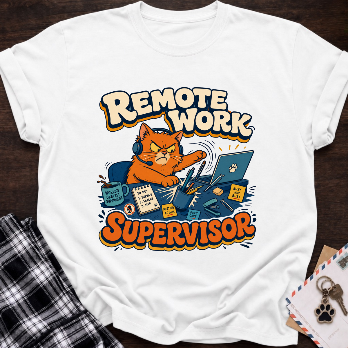 Remote Work Supervisor T-Shirt