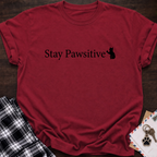 Stay Pawsitive T‑Shirt