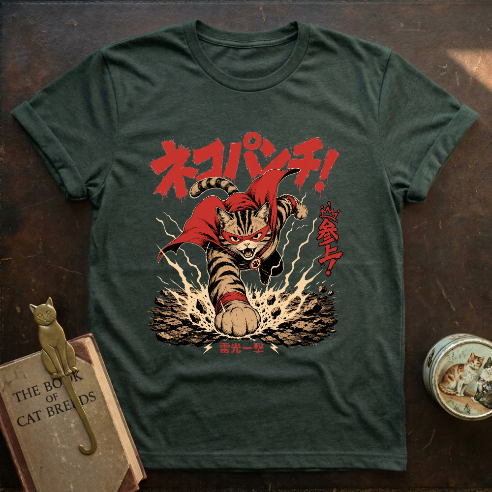 Cat Superhero T-Shirt