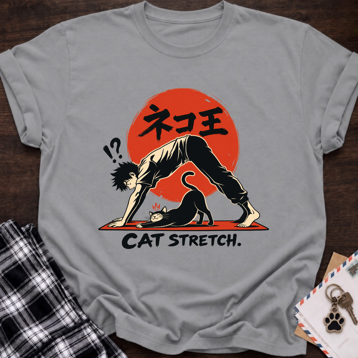 Cat Stretch T-Shirt
