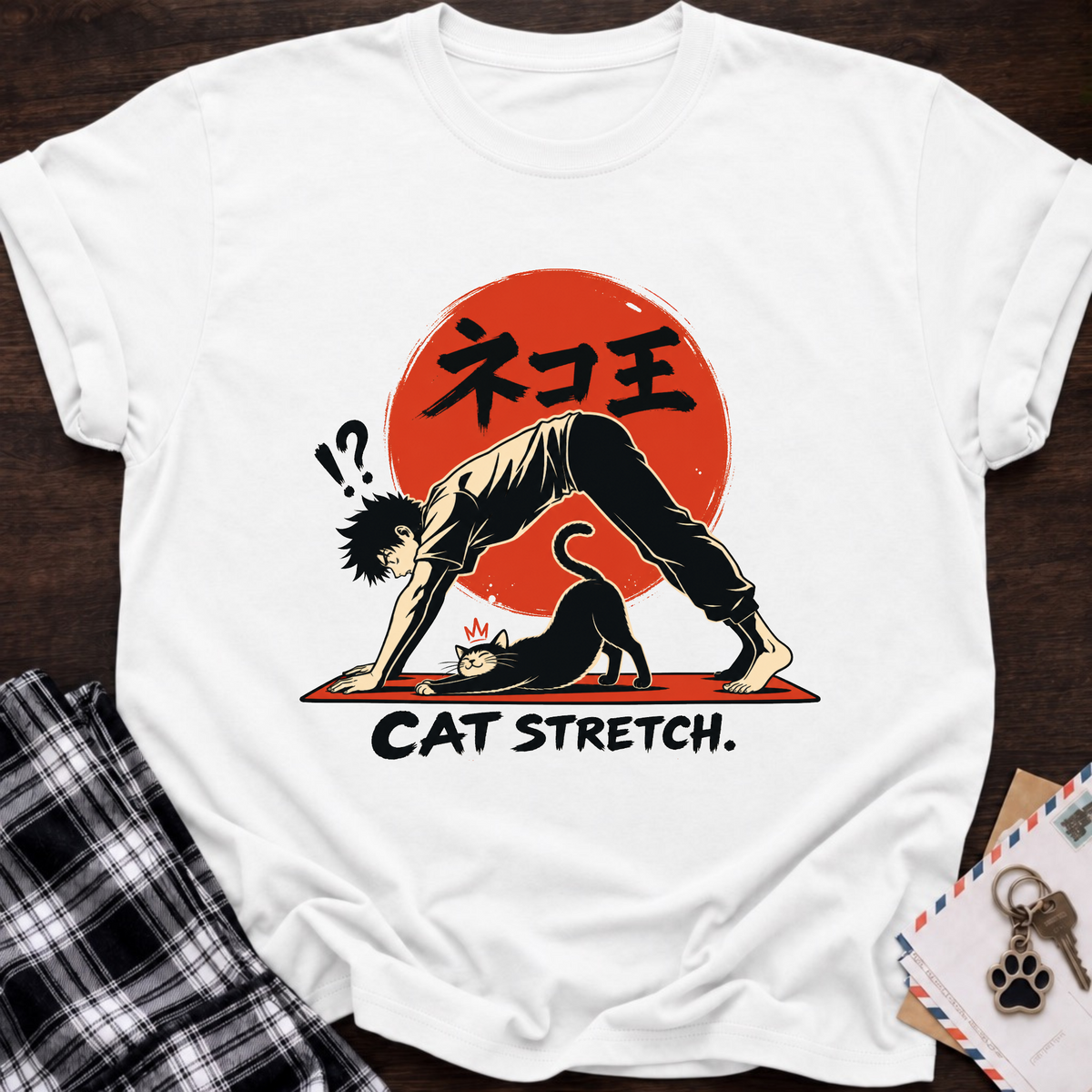 Cat Stretch T-Shirt