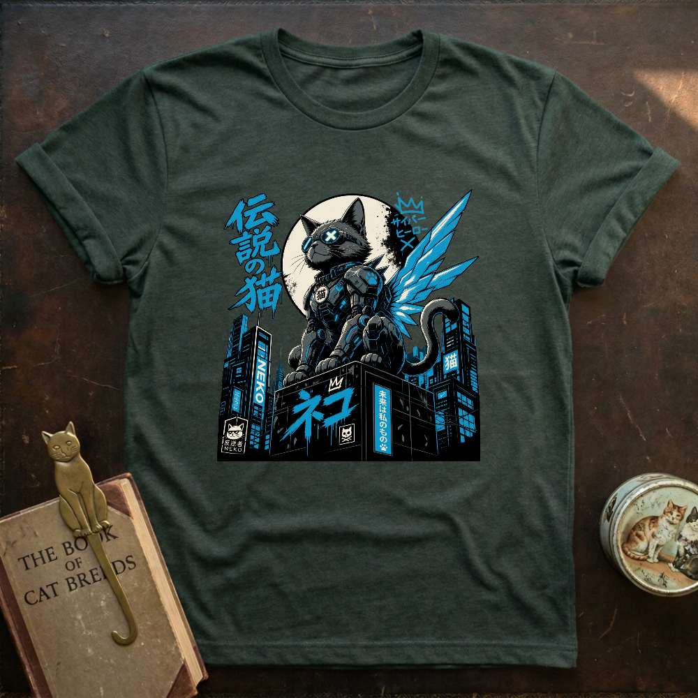 Futuristic Cat T-Shirt