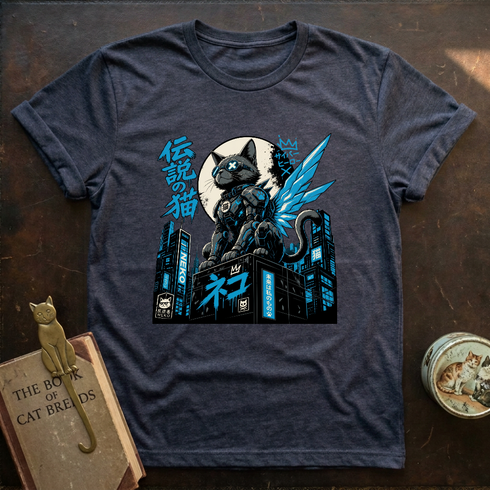 Futuristic Cat T-Shirt