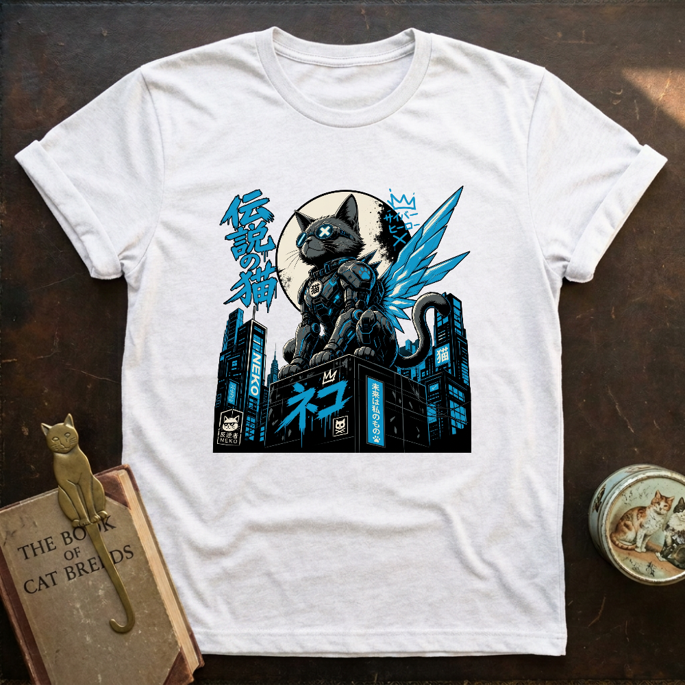 Futuristic Cat T-Shirt