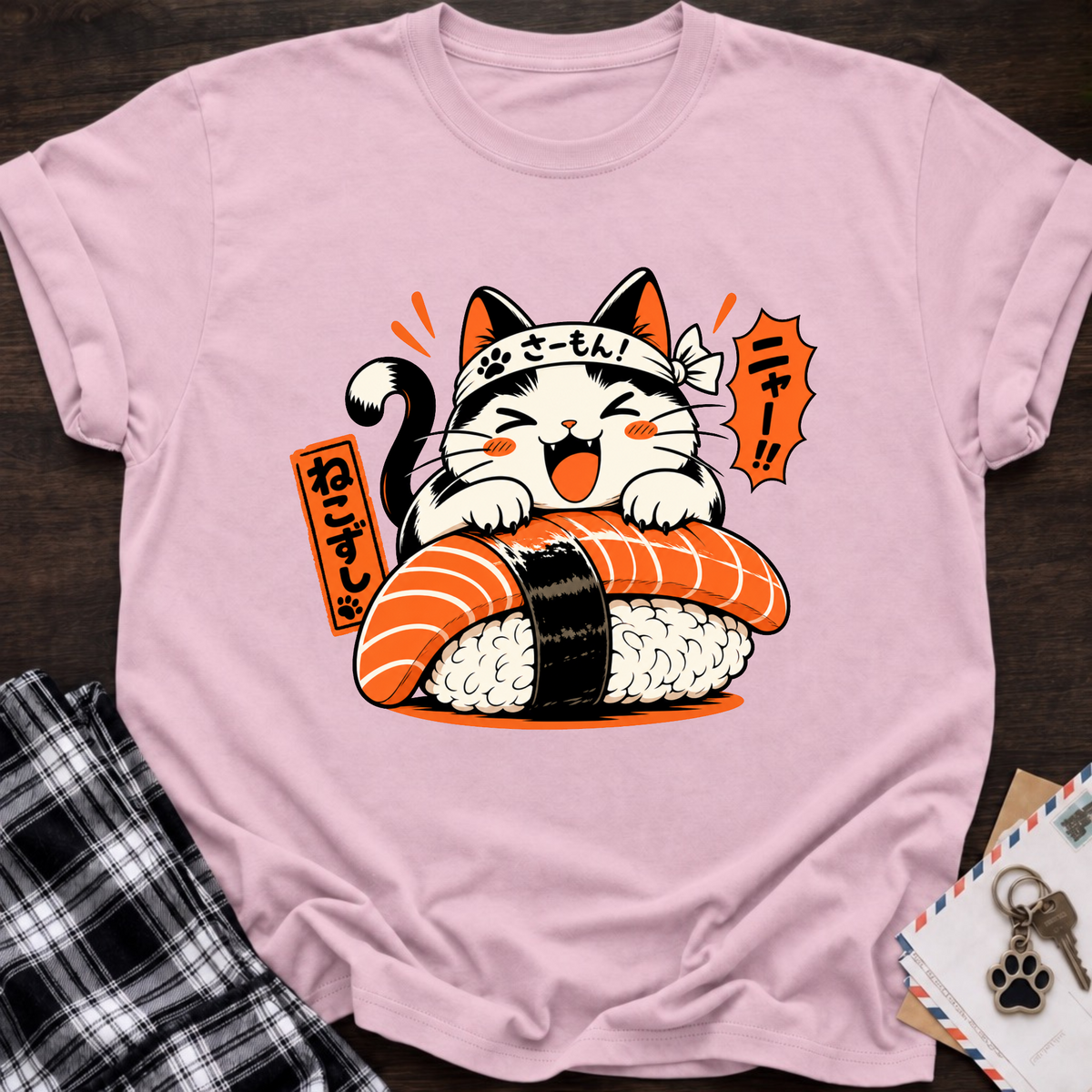 Neko Sushi T-Shirt