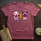 Team Dog vs Cat T-Shirt