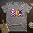 Team Dog vs Cat T-Shirt