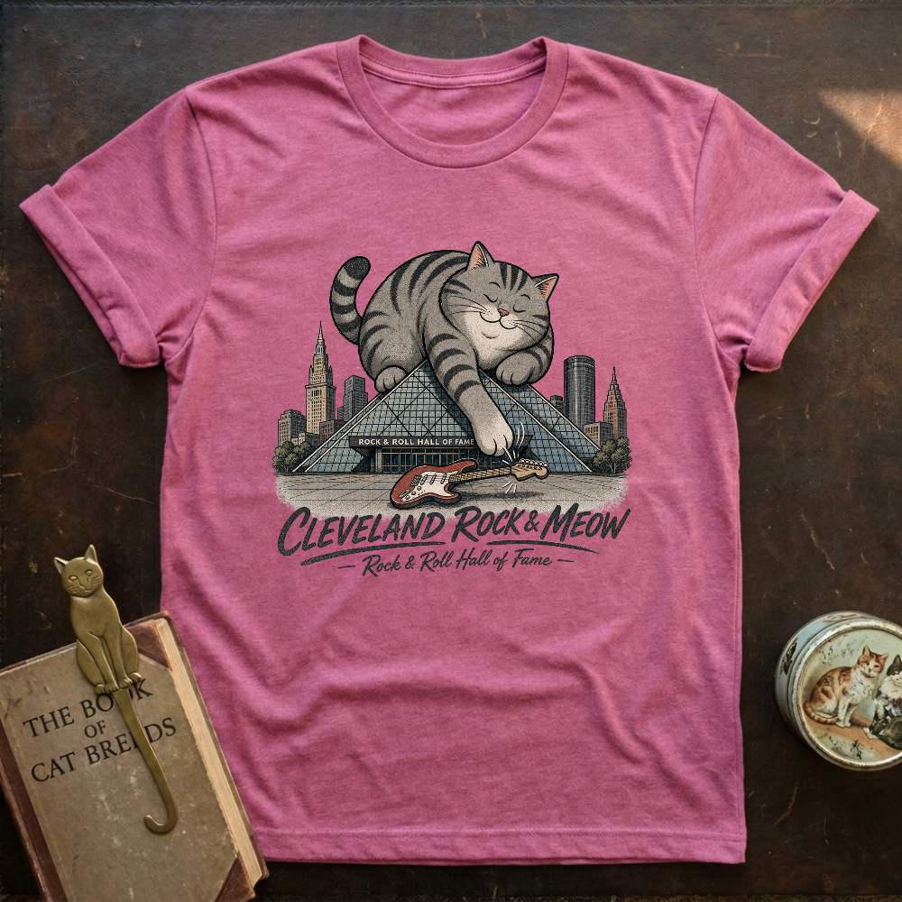 Cleaveland Rock and Meow T-Shirt