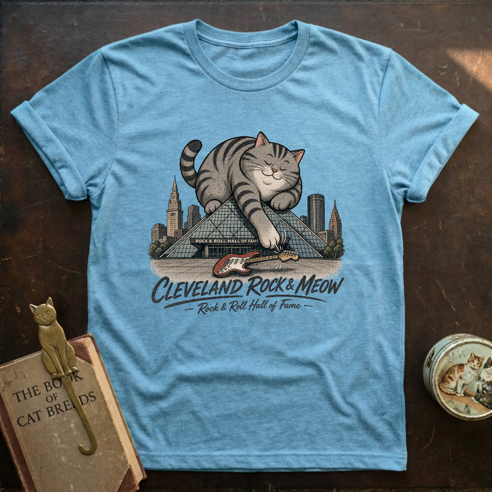 Cleaveland Rock and Meow T-Shirt