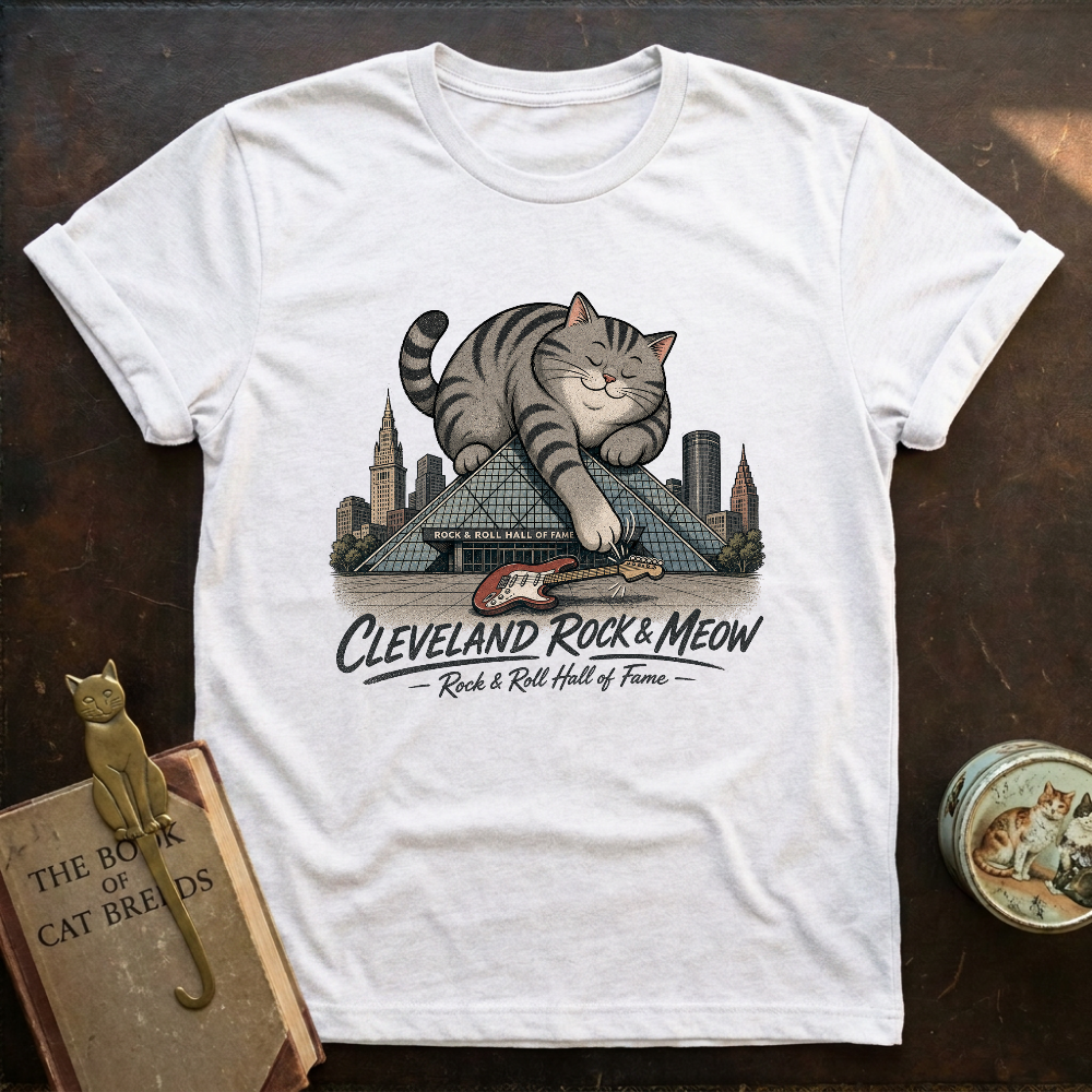 Cleaveland Rock and Meow T-Shirt