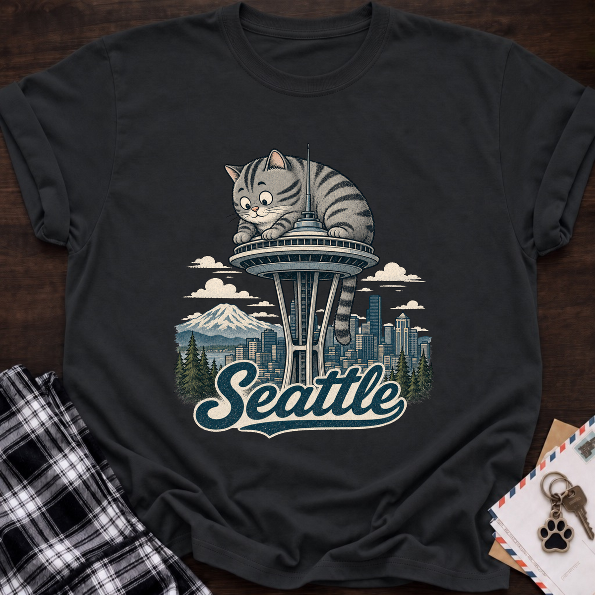Seattle Grey T-Shirt