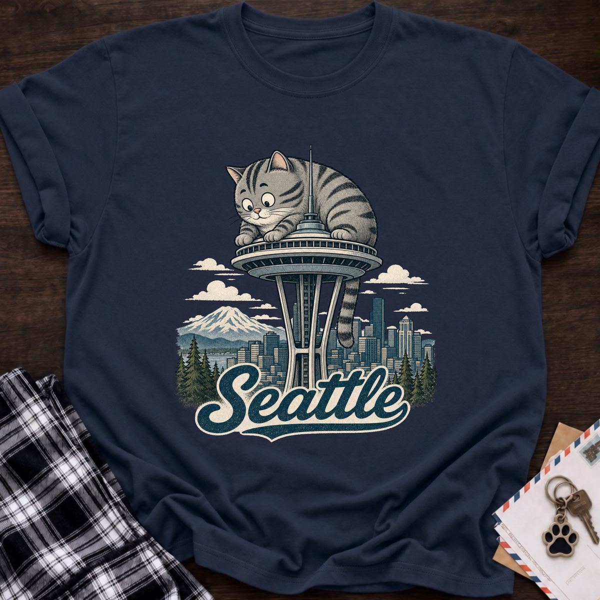 Seattle Grey T-Shirt