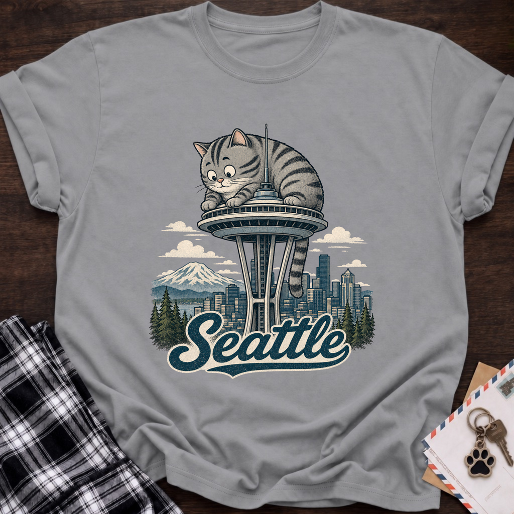 Seattle Grey T-Shirt