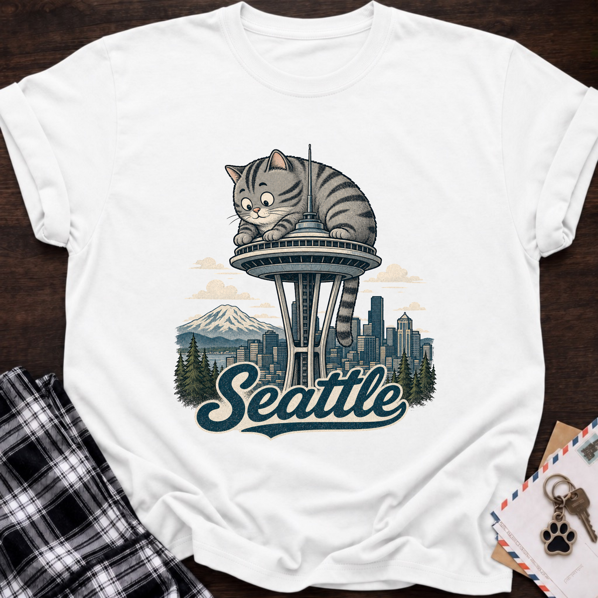 Seattle Grey T-Shirt