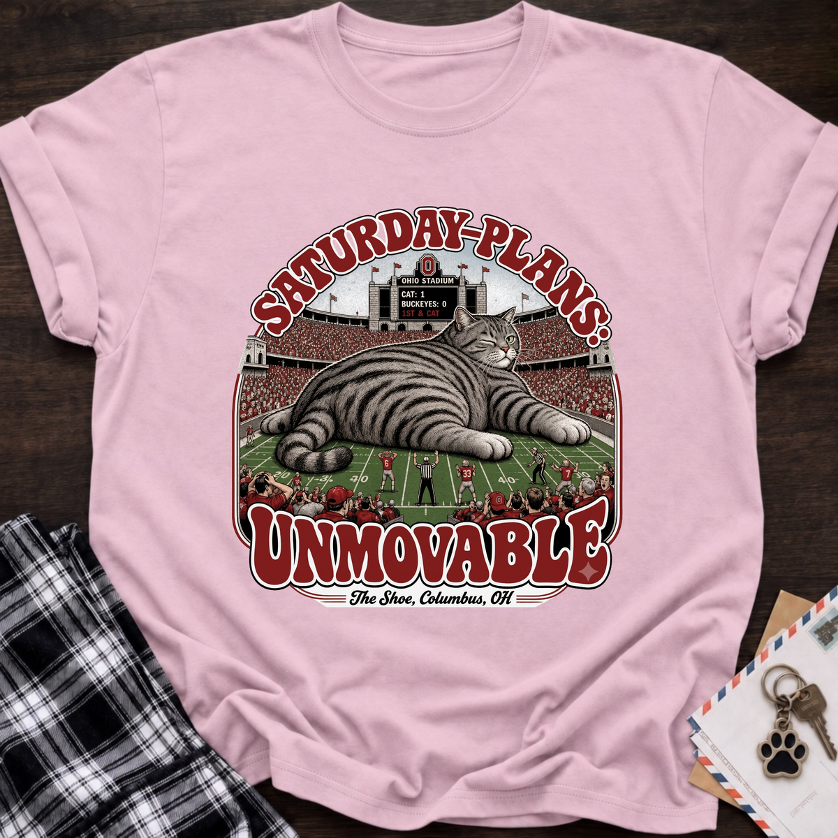 Saturday Plan Unmovable T-Shirt