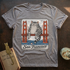 San Francisco Sitting Cat T-Shirt