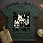 Whiskers and Whiskey T-Shirt